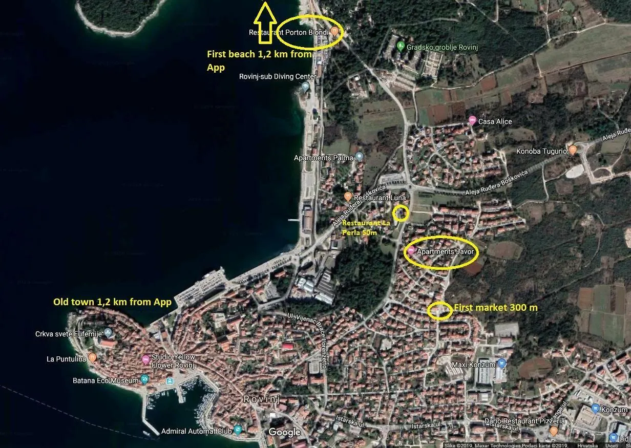 Apartments Javor Rovinj 0*,